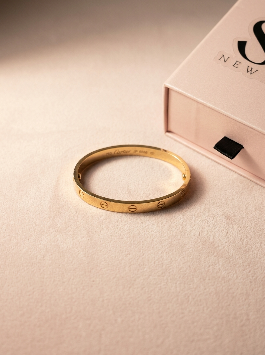 18k Gold Plated Love Inspired Bracelet