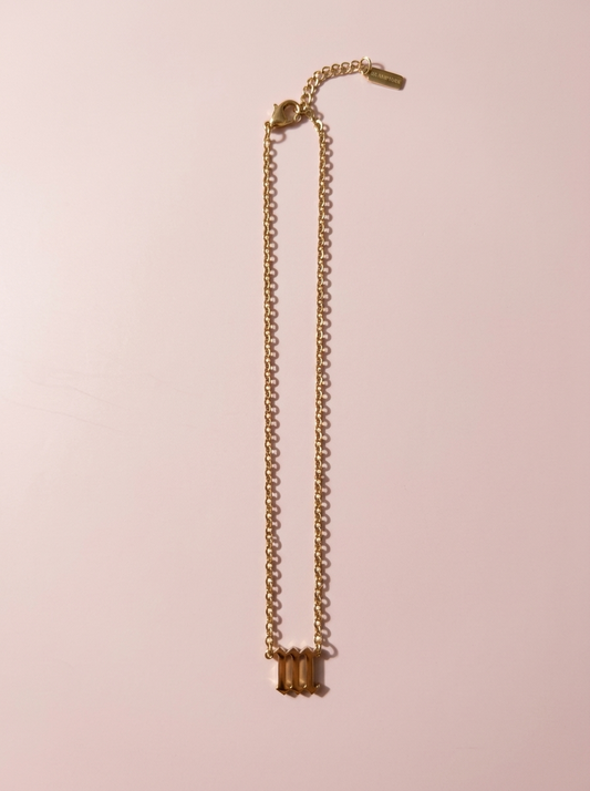 18K Gold-Plated Angel Number 111 Chain